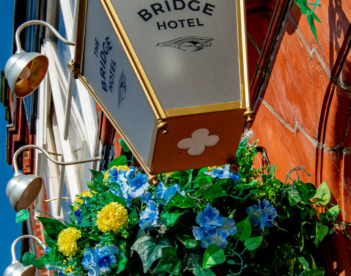 Bridge Hotel Hanging Baskets